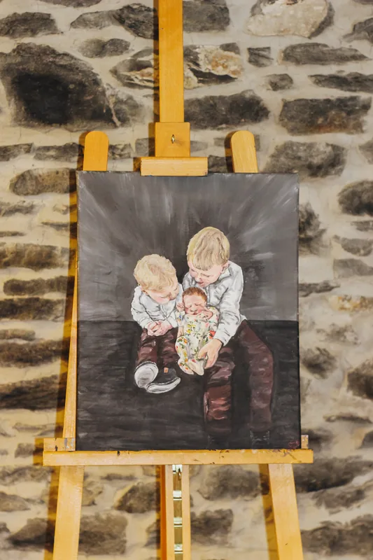 Painting by Emily K. Joynt – Family