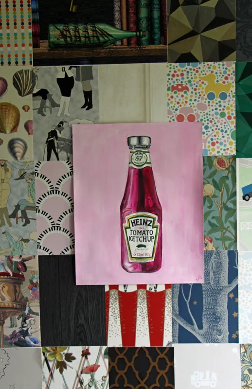 Painting by Emily K. Joynt – Grocery Pop