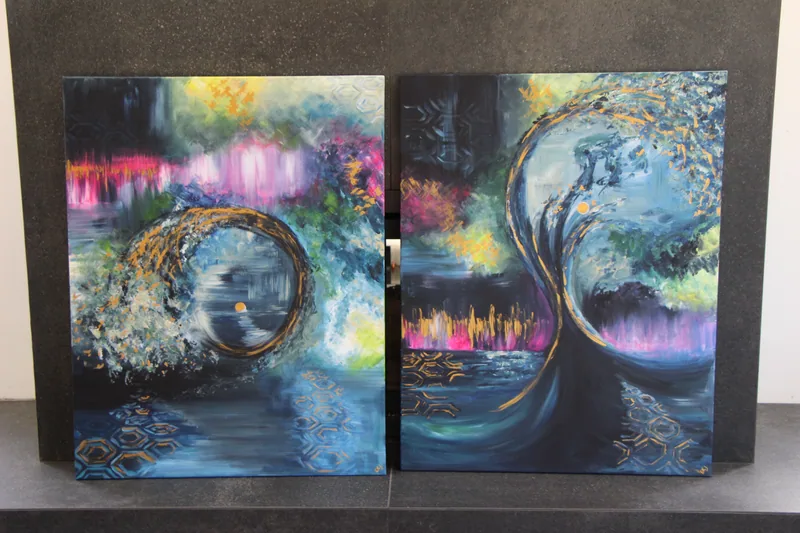 Painting by Emily K. Joynt – Abstract