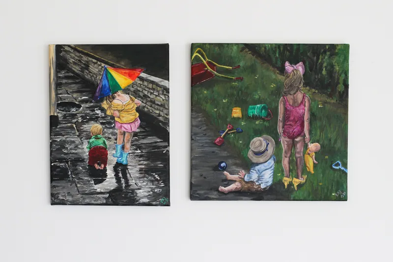 Painting by Emily K. Joynt for Jess