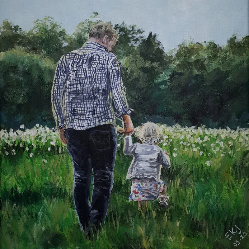 Painting by Emily K. Joynt for Gina