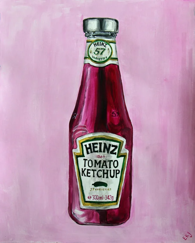 Painting by Emily K. Joynt – Grocery Pop