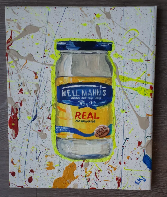Painting by Emily K. Joynt – Grocery Pop