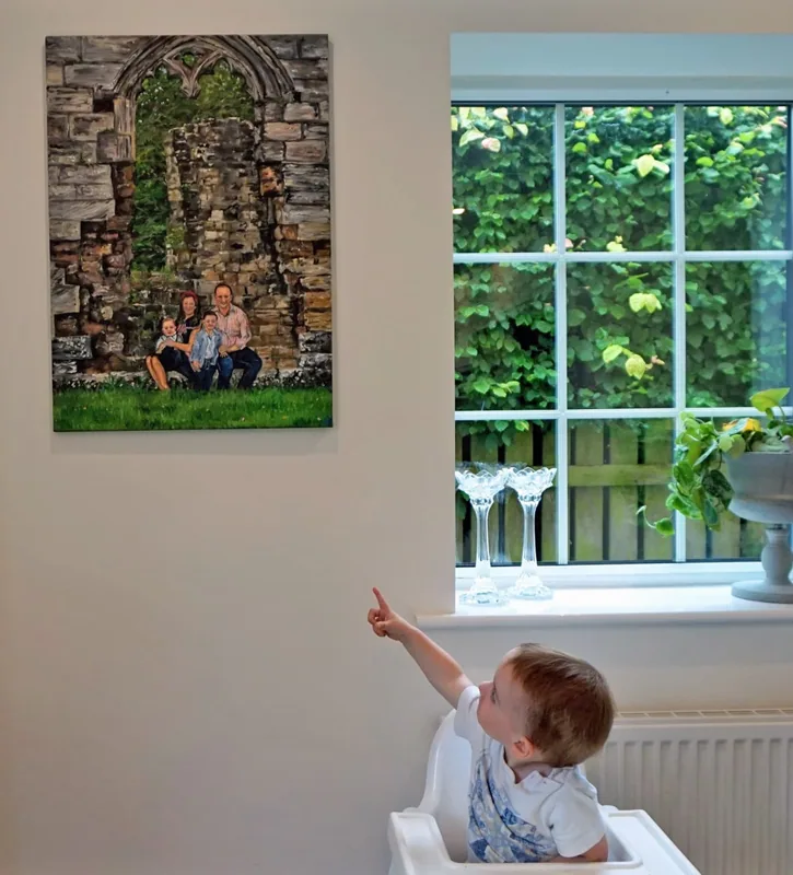Painting by Emily K. Joynt for Chloe